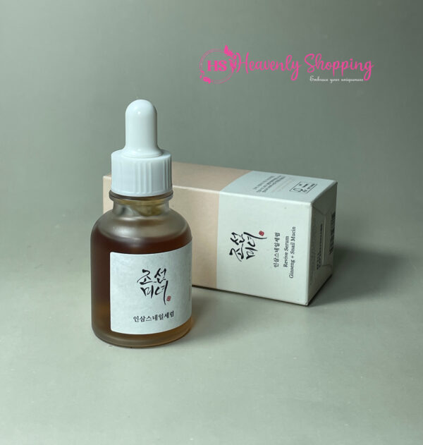 Beauty Of Joseon Ginseng+Snail Mucin Revive Glow Serum